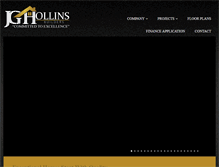 Tablet Screenshot of jghollins.com